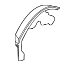 6163447020 - Body: Inner Wheelhouse for Toyota: Prius Image