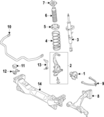 54009KJ10B - : Coil Spring for Nissan Image