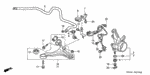 958011001808 - Chassis: BOLT, FLANGE (10X18) for Acura Image