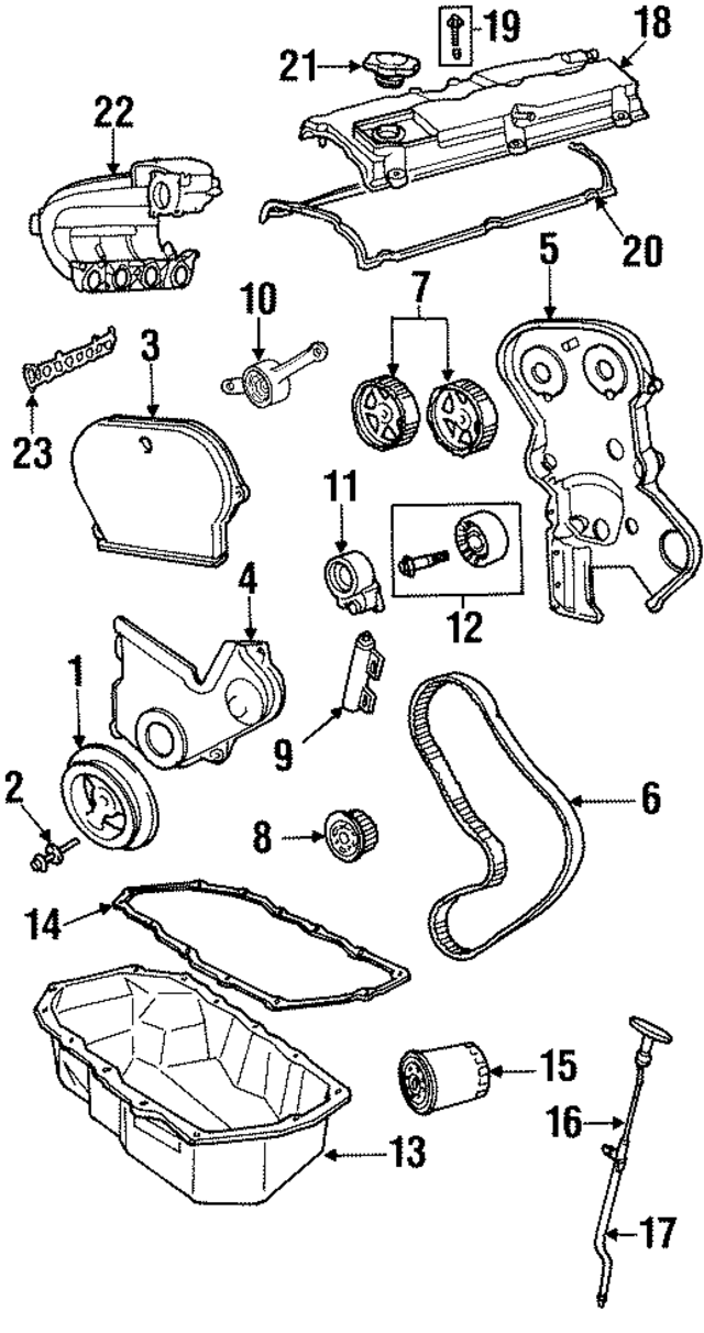 4663459 - Engine: Outer Timing Cover for Mopar Image
