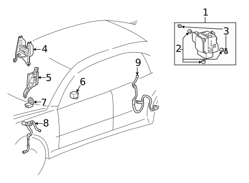 Anti-Lock Brakes for 2002 Lexus LS430 #0
