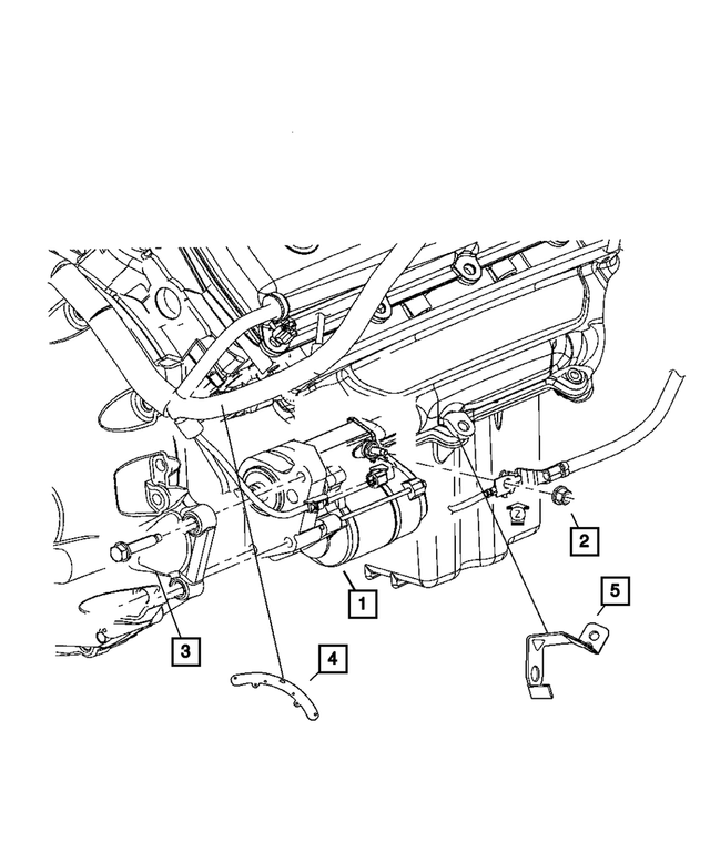 R4896464AC - Electrical: Engine Starter, Remanufactured for Mopar Image image