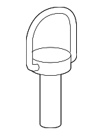 98651315101 - Body: Latch for Porsche: Boxster Image