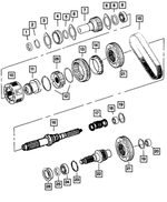 5019580AB - Transfer Case Model 243 [DH5]: Spring for Mopar Image