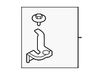 46730T1100 - Cooling System: Reservoir Mount Bracket for Hyundai Image