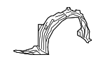5387547090 - Body: Fender Liner for Toyota: Prius Prime Image