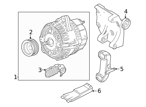 Alternator for 2001 Jaguar XJR #0
