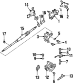8923350010 - Steering: Position Sensor for Lexus: LS400, SC300, SC400 Image