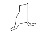 46369083008T92 - Body: Lower Center Pillar Trim for Mercedes-Benz Image