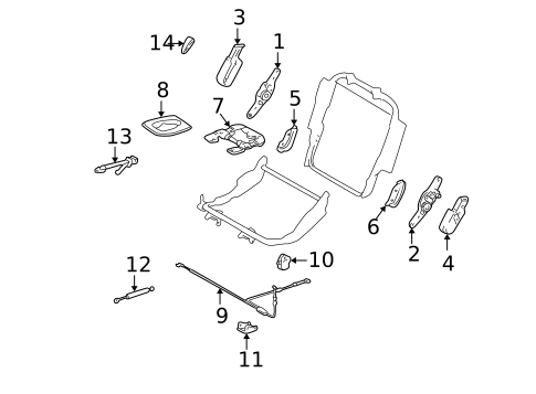 Tracks & Components for 2005 Toyota Land Cruiser #1