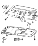 1KY80BD1AB - Interior Trim: Headliner for Mopar Image