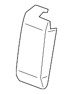 LR115295 - Body: Seat Back Cover for Land Rover: Range Rover Evoque Image