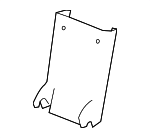 LR115289 - Body: Armrest Base for Land Rover: Range Rover Evoque Image