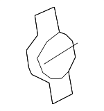 4L0867468B9B9 - Body: Access Cover Lock Plate for Audi: A4 allroad, e-tron Quattro, e-tron S, Q3, Q5, Q5 PHEV, Q5 Sportback, Q7, Q8 e-tron, SQ5, SQ5 Sportback, SQ7, SQ8 e-tron Image