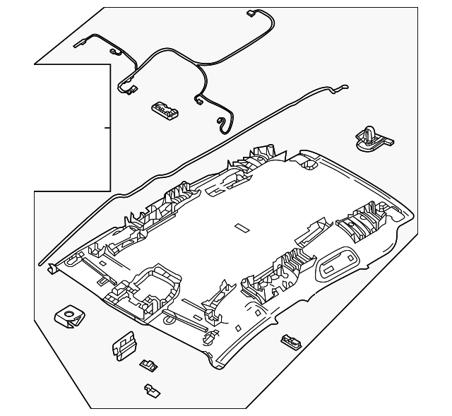 YD出品 2022-2025 Mazda CX-30 Headliner DGH9-68-03ZE-75 | OEM Parts Online