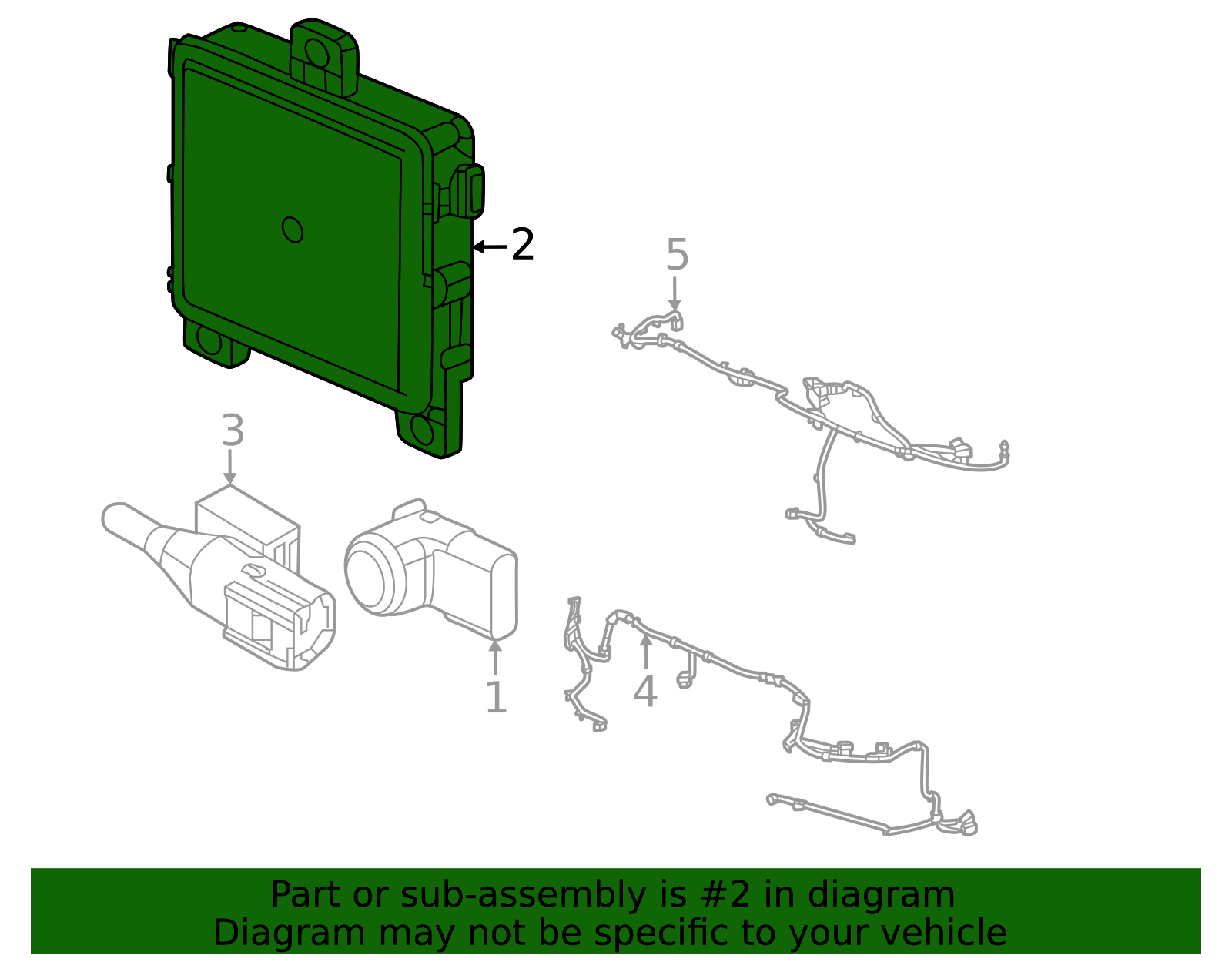OEM 2023-2025 Honda Accord Sensor 8S303-30B-A03 | Honda Automotive