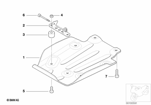 Engine, Ancillary Guard Components for 2003 BMW-Motorrad R 1150 GS Adventure #0