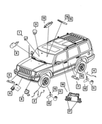 68001743AC - Electrical: Mounting Hardware Kit for Mopar Image
