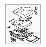 SU00306523 - : Cushion Assembly for Toyota: 86 Image