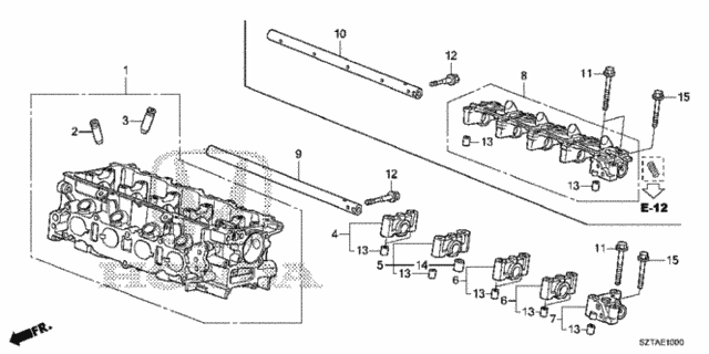 Cylinder Head for 2016 Honda CR-Z #0