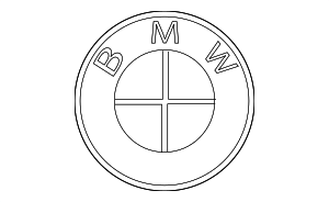 51148087191 - : Emblem for BMW Image