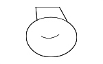 WHT000071 - Electrical: Tail Light Nut for Volkswagen Image