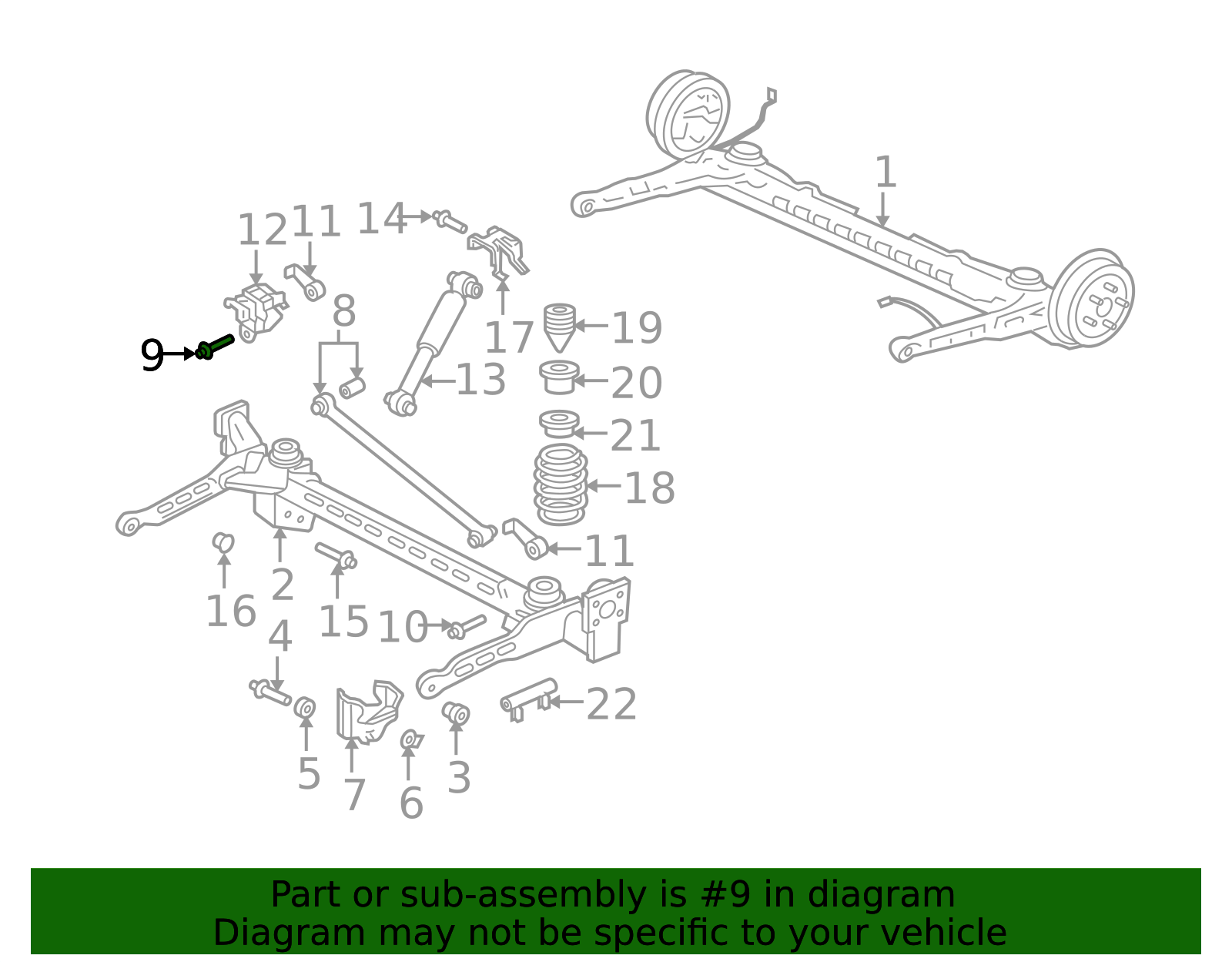 11610934 - High-Quality M14x2x969 Multi-Purpose Bolt for 2001-2009 GM ...
