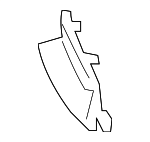 71106SVAA50ZE - : Outer Grille for Honda: Civic Image