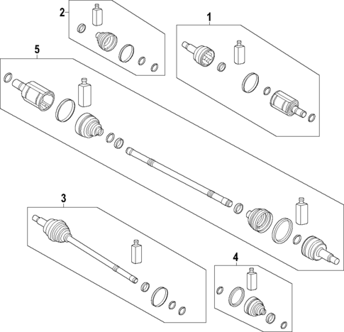 Axle Shafts & Joints for 2024 Kia EV6 #0