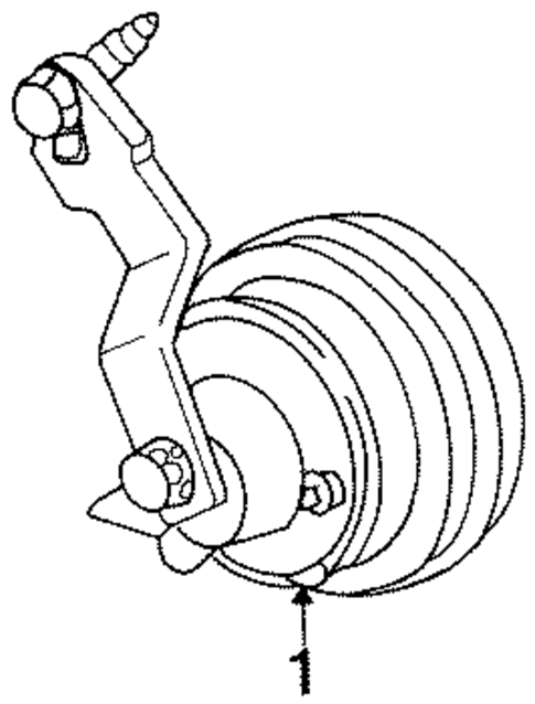 Horn for 1996 Ford Taurus #0