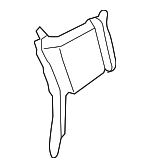 51747294822 - Body: Side Duct for BMW: 428i, 428i xDrive, 430i, 430i xDrive, 435i, 435i xDrive, 440i, 440i xDrive, M4 Image