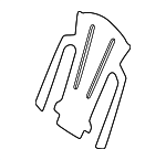 2239061400 - Body: Seat Heater Pad for Mercedes-Benz Image