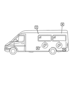 68018793AA - : Window Opening Seal for Mopar Image