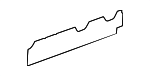 CK4Z6142410H - Body: Roof Opening Trim for Ford Image