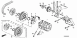 38812PH1003 - Body/Air Conditioning: RING B, SNAP for Acura Image