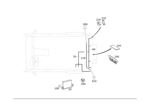 Parktronic System (Pts) for 2007 Mercedes-Benz G55 AMG #0