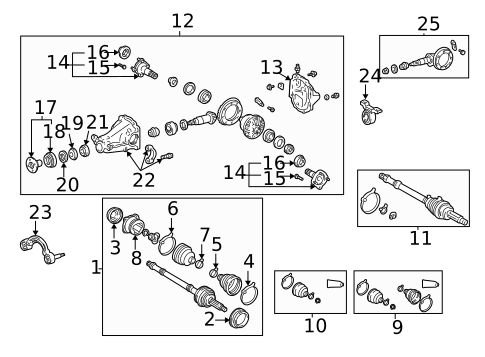 Service Kits for 2003 Toyota RAV4 #0
