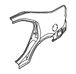 6H6Z5427840A - Body: Quarter Panel for Lincoln: MKZ, Zephyr Image