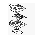 88101J3240PMH - : Cushion Assembly for Hyundai: Veloster Image