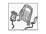 88310J3170 - Body: Seat Back Frame for Hyundai: Veloster Image