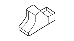 81681L1000 - Body: Air Deflector Pivot for Hyundai Image