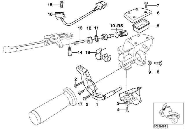 32727665445 - : Maintenance Kit, Piston for BMW-Motorrad Image