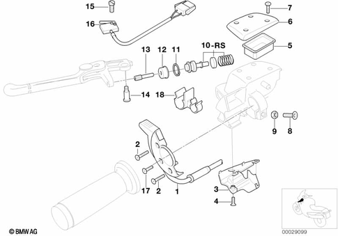 Control Assembly for 2005 BMW-Motorrad R 1150 R Roadster #1