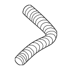 9438274 - : Heat Tube for Volvo: S60, S80, V70, XC70 Image