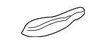 8E6Z78632A22D - Body: Seat Cushion Pad for Mercury: Mariner Image