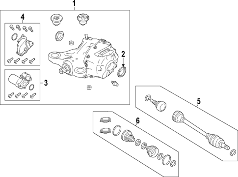 Drive Axles for 2022 Land Rover Defender 90 #1