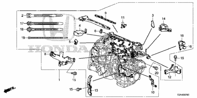 Engine Wire Harness (L4) for 2016 Honda Accord #0