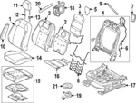 PR3Z5462900NA - : Seat Cover for Ford Image