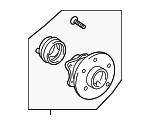 4241001020 - Brakes: Hub &amp; Bearing for Toyota: Celica, Corolla, Matrix Image