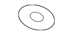 4E0260749C - HVAC: A/C Refrigerant Line O-Ring for Audi Image image